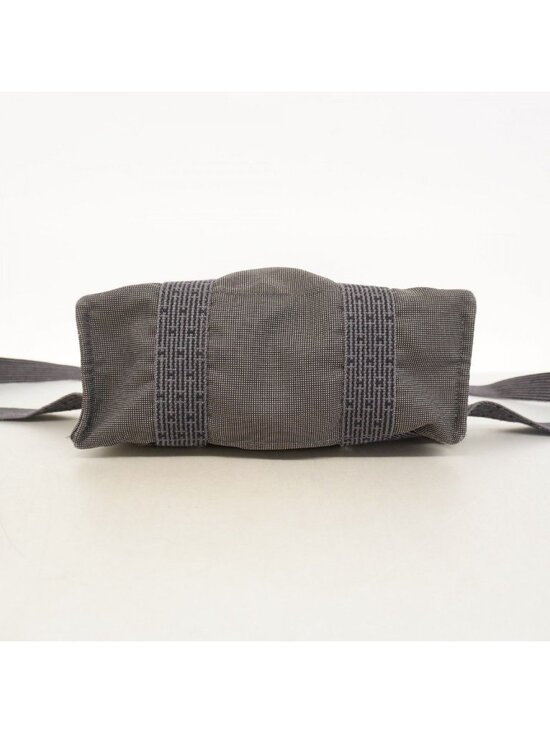 Hermes Backpack Her Line a Dos Canvas Gray Silver main image 7